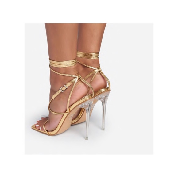 True Square Toe Lace Heel - Picture 6 of 6